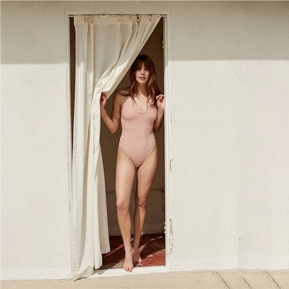 Free People pink Speed Dial Bodysuit Size XS new - Picture 14 of 14